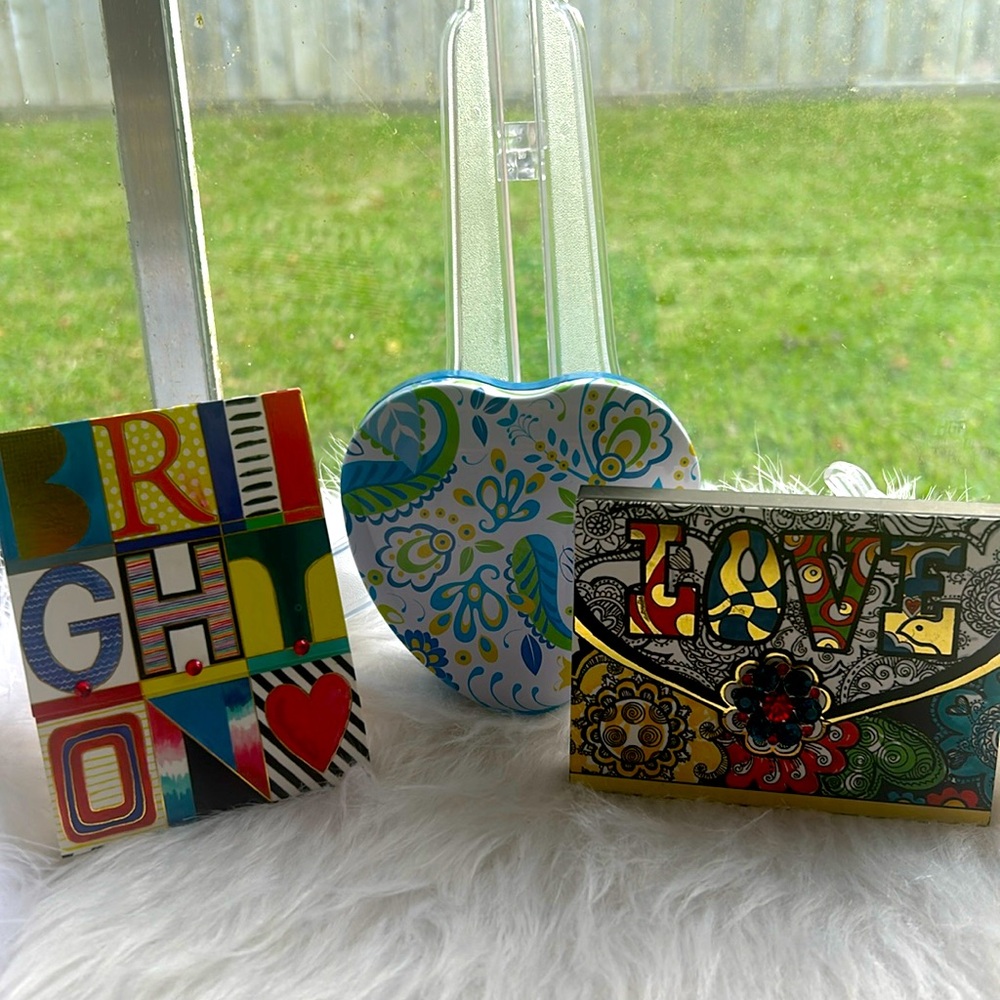 Brighton Summer Love Pocket Notepad and Brighton Logo pocket notebook with tin.